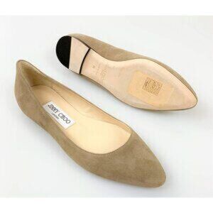 NWOB Authentic JIMMY CHOO Suede Flats